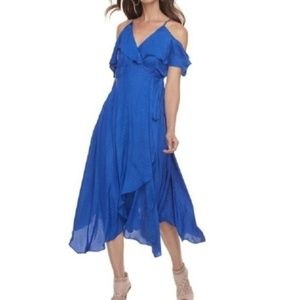 *New with tags* J LO Off the shoulder wrap dress